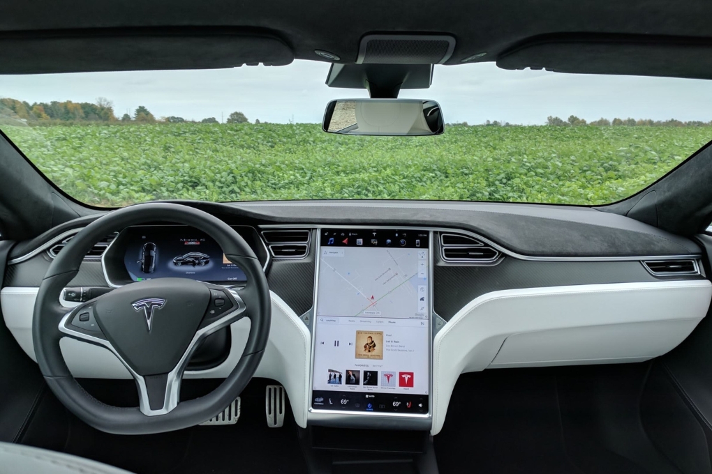 Inside Tesla Model S