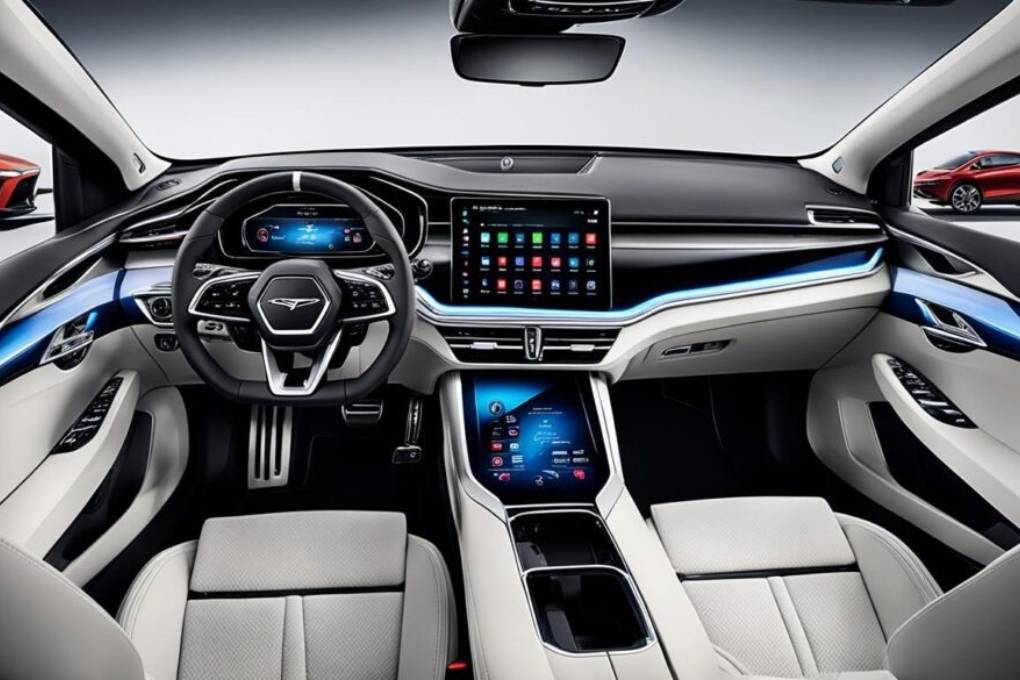 inside a tesla model x